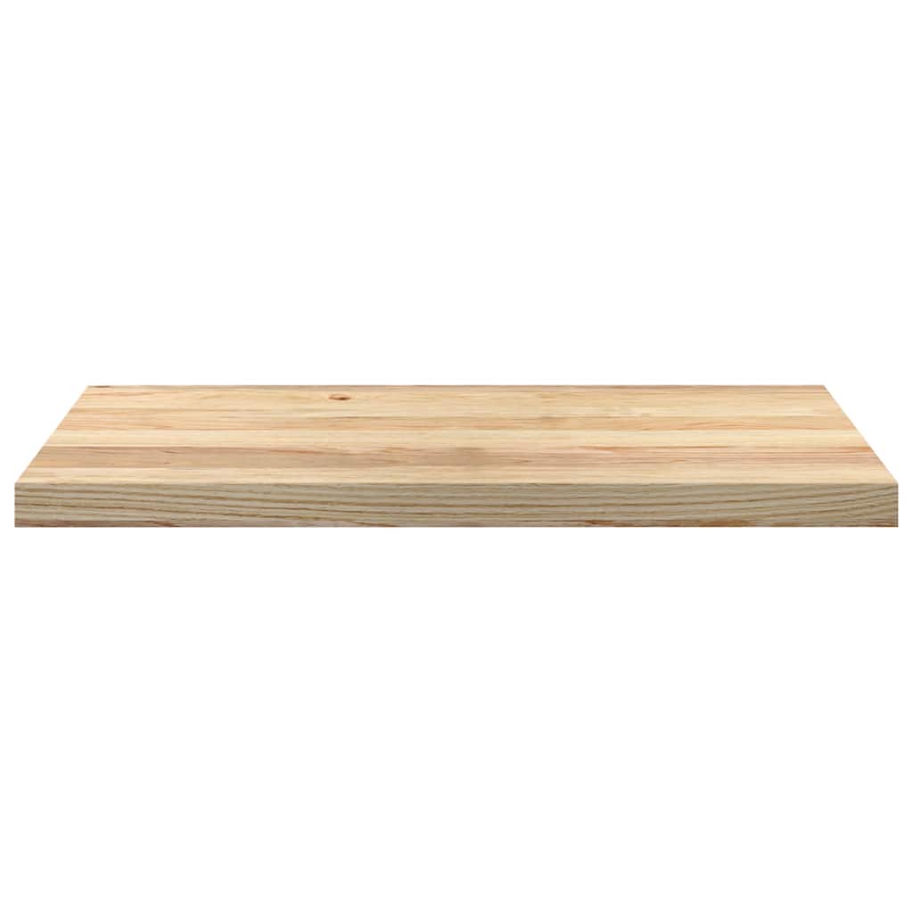 vidaXL Parapety 2 szt., surowe, 80x40x2 cm, lite drewno dębowe