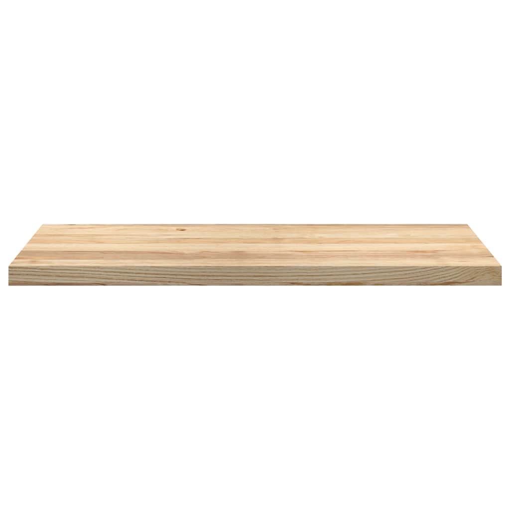 vidaXL Parapety 2 szt., surowe, 100x40x2 cm, lite drewno dębowe