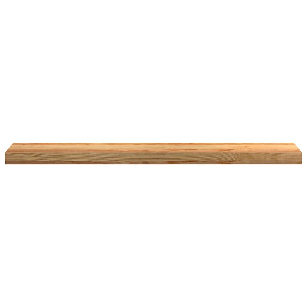 vidaXL Parapety 2 szt., jasnobrązowy, 100x15x2 cm, lite drewno dębowe