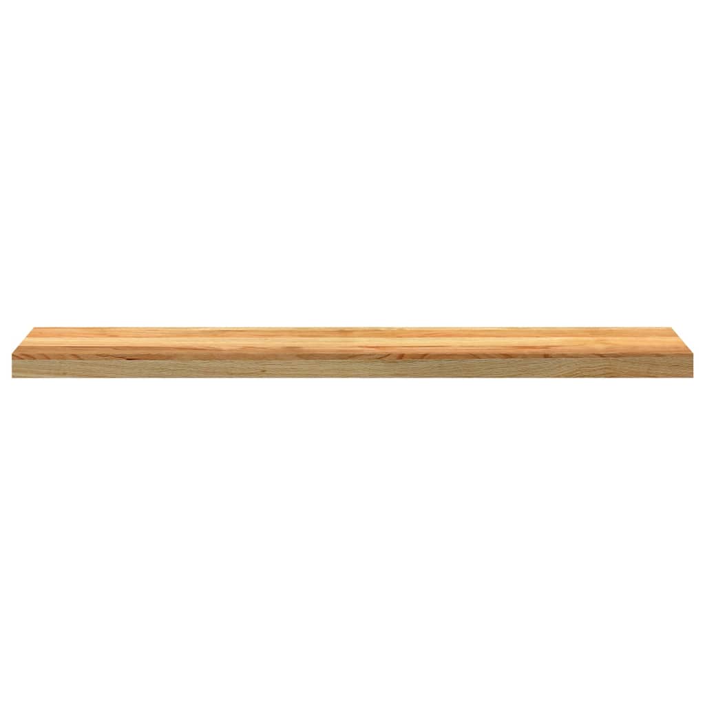 vidaXL Parapety 2 szt., jasnobrązowy, 110x20x2 cm, lite drewno dębowe