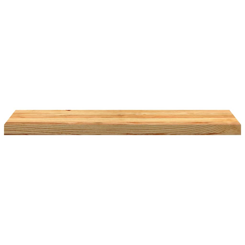 vidaXL Parapety 2 szt., jasnobrązowy, 90x25x2 cm, lite drewno dębowe