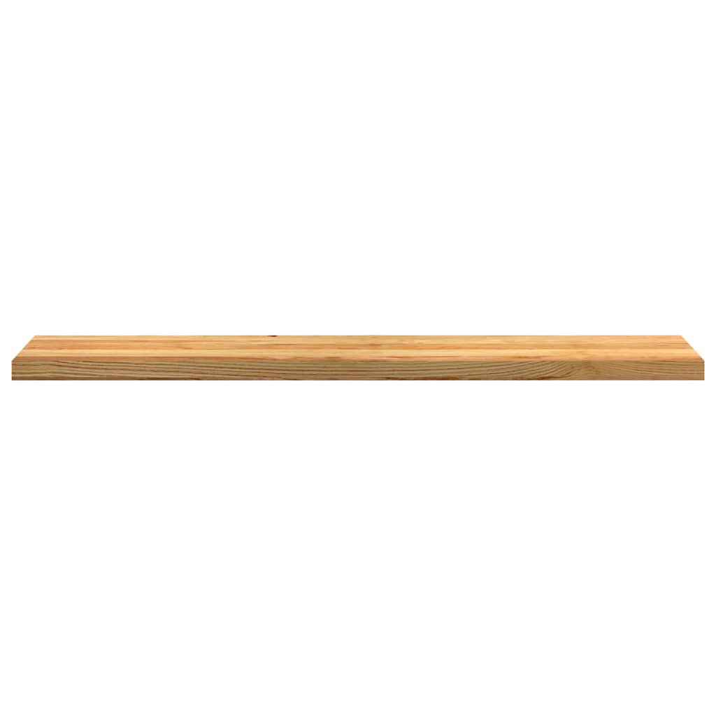 vidaXL Parapety 2 szt., jasnobrązowy, 140x25x2 cm, lite drewno dębowe