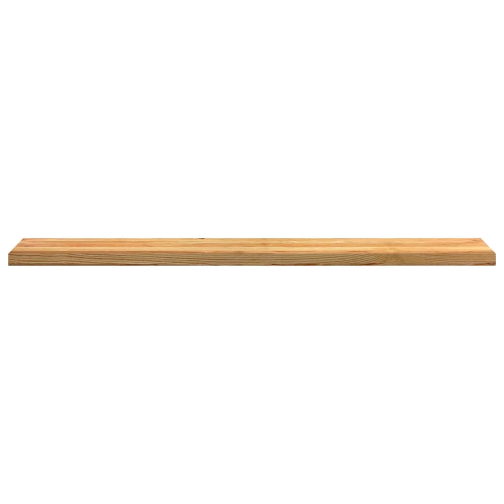vidaXL Parapety 2 szt., jasnobrązowy, 160x25x2 cm, lite drewno dębowe