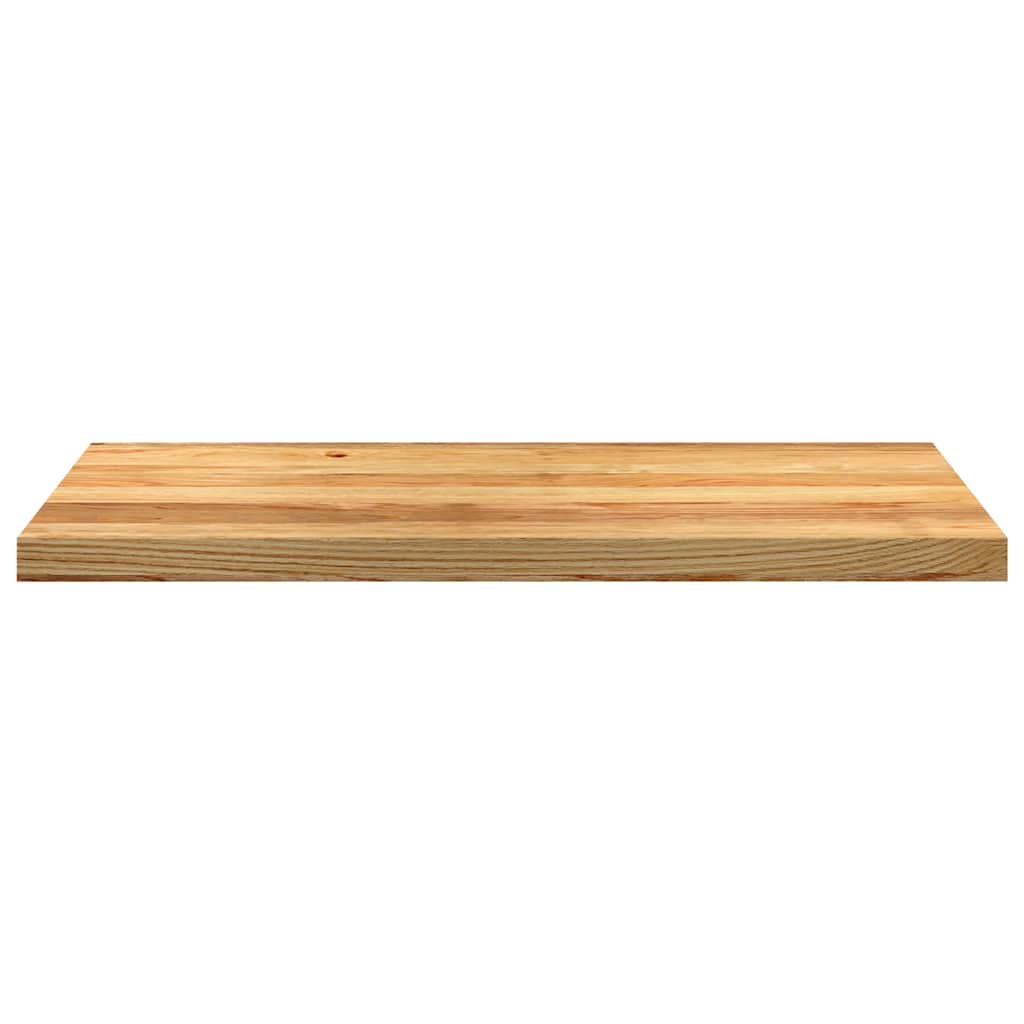 vidaXL Parapety 2 szt., jasnobrązowy, 90x40x2 cm, lite drewno dębowe