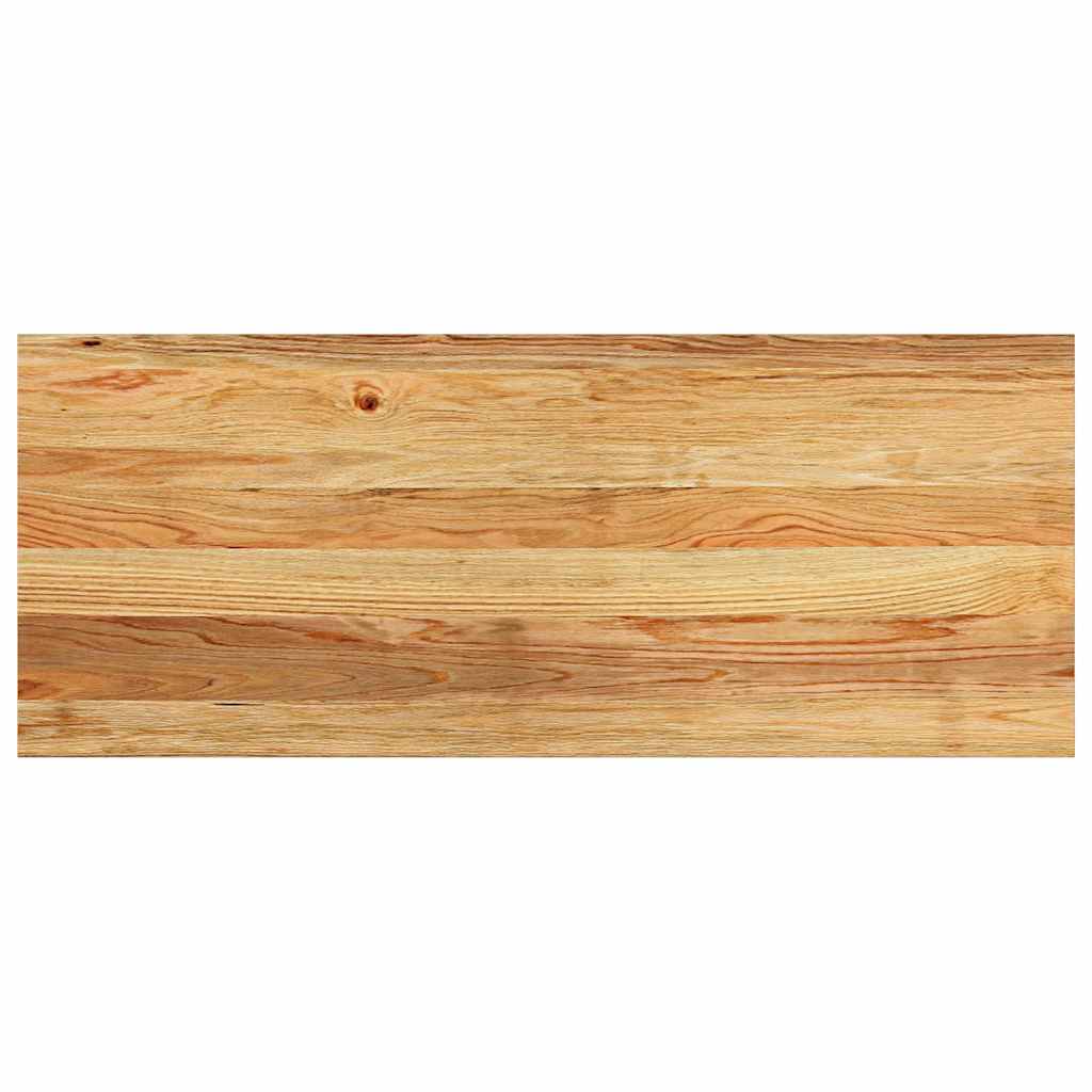 vidaXL Parapety 2 szt., jasnobrązowy, 100x40x2 cm, lite drewno dębowe