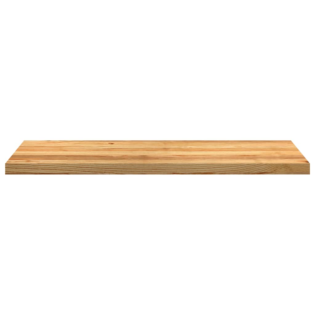 vidaXL Parapety 2 szt., jasnobrązowy, 110x40x2 cm, lite drewno dębowe