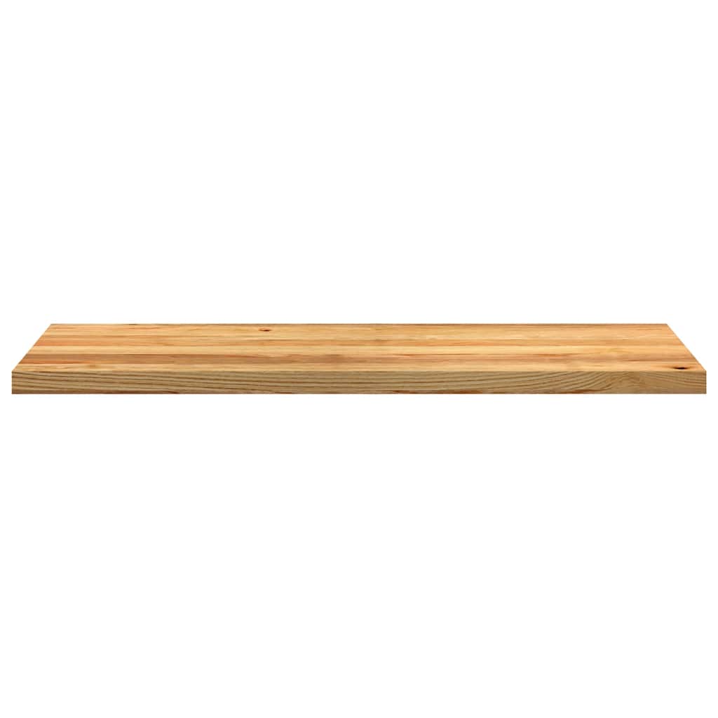 vidaXL Parapety 2 szt., jasnobrązowy, 120x40x2 cm, lite drewno dębowe