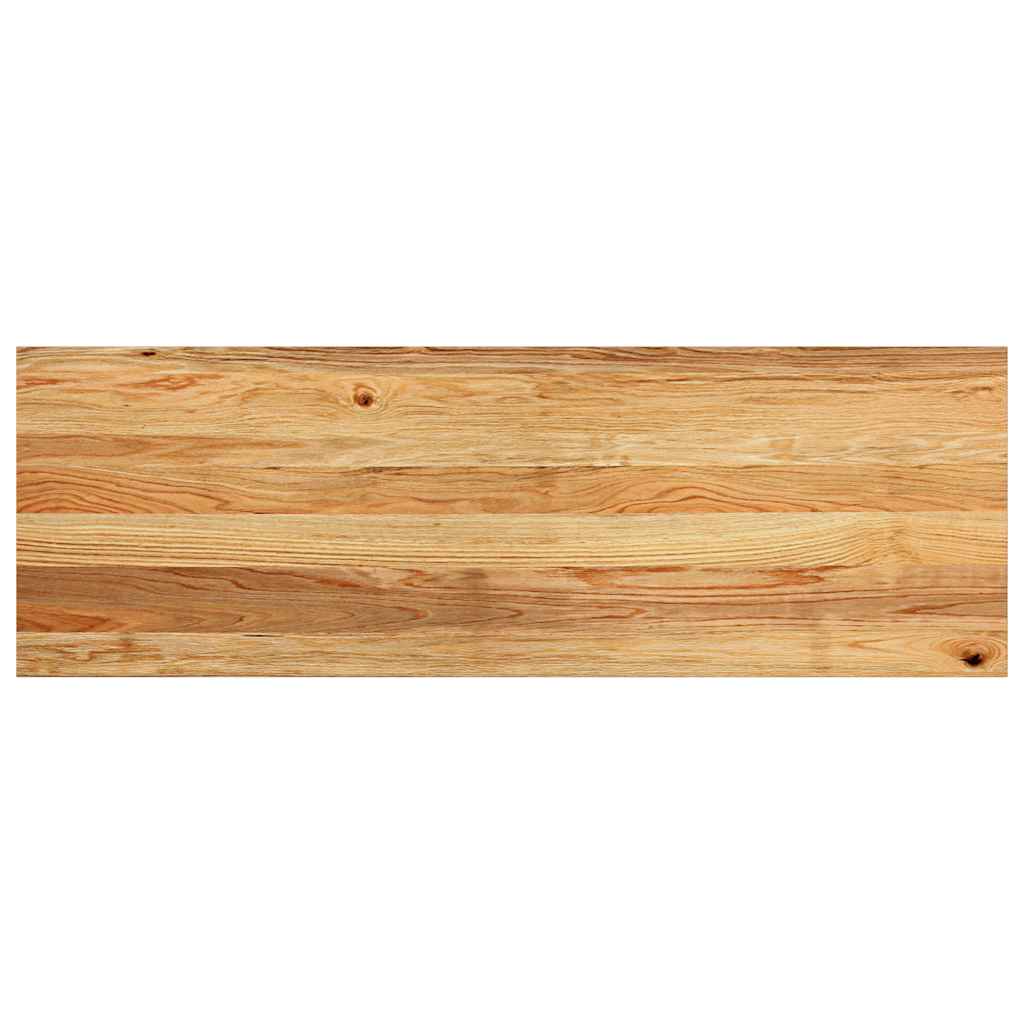 vidaXL Parapety 2 szt., jasnobrązowy, 120x40x2 cm, lite drewno dębowe