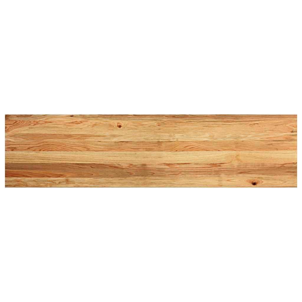 vidaXL Parapety 2 szt., jasnobrązowy, 160x40x2 cm, lite drewno dębowe