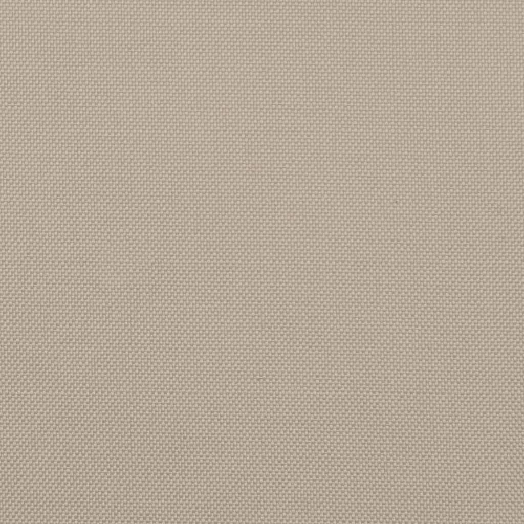 vidaXL Podkładki na siedziska ogrodowe, 2 szt., taupe, 45x45x2 cm