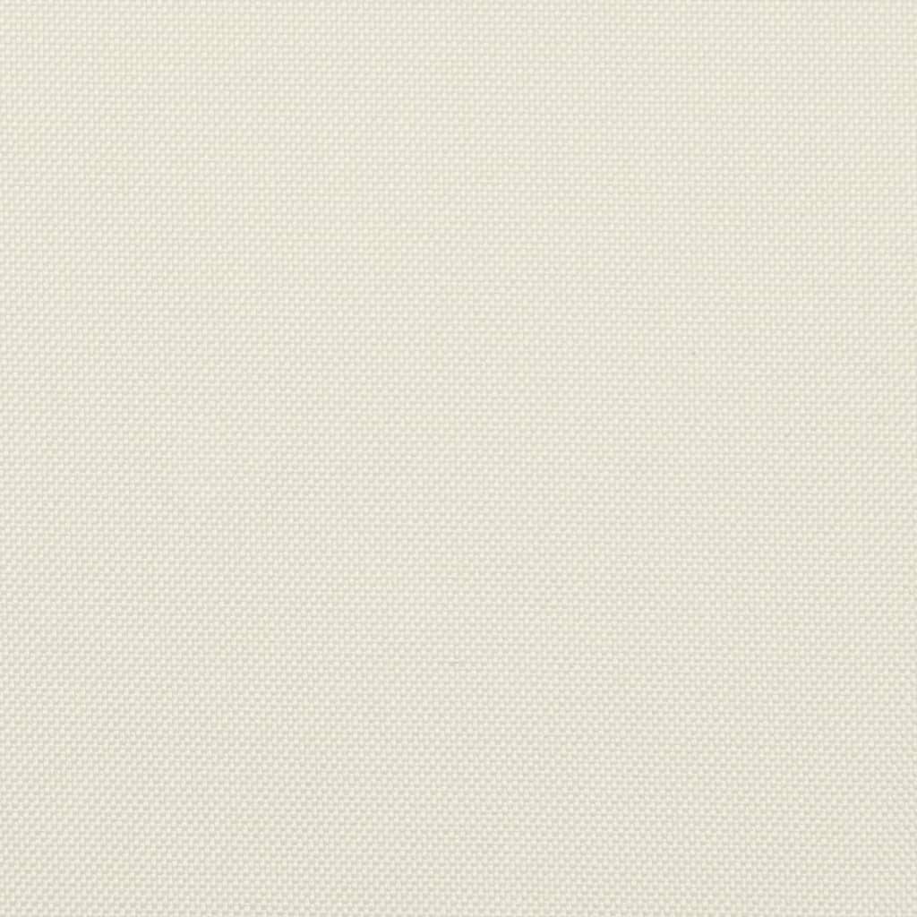 vidaXL Podkładki na siedziska ogrodowe, 2 szt., kremowe, 45x45x2 cm