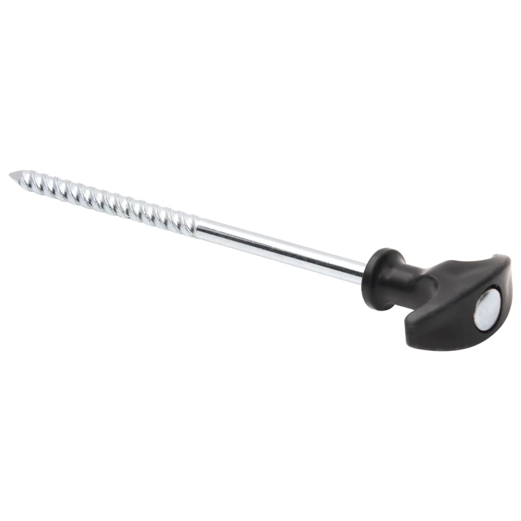 vidaXL Śledzie do namiotu, 12 szt., 20 cm, Ø7 mm, stal galwanizowana