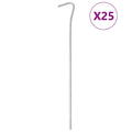 vidaXL Śledzie do namiotu, 25 szt., 23 cm, Ø4 mm, stal galwanizowana