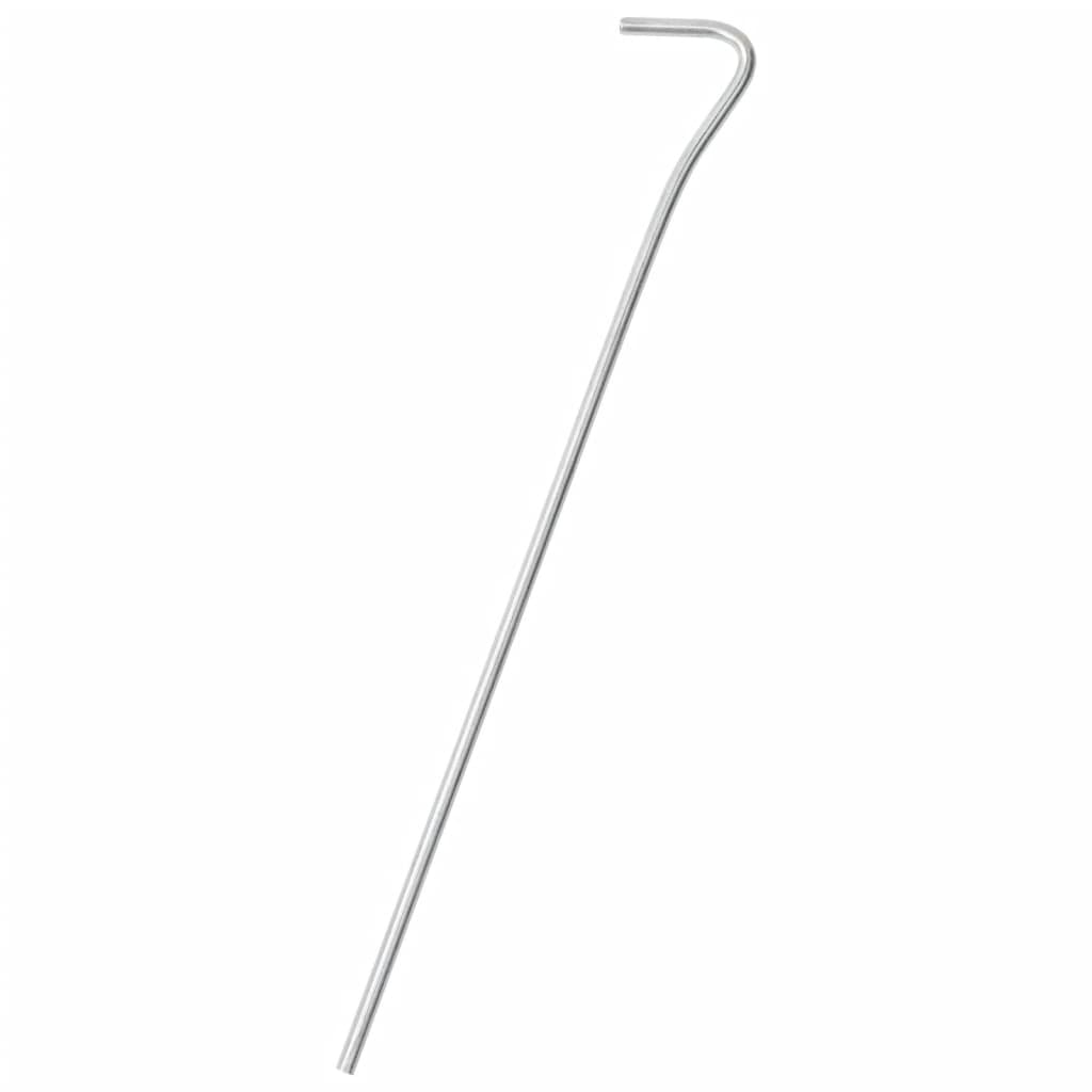 vidaXL Śledzie do namiotu, 25 szt., 23 cm, Ø4 mm, stal galwanizowana