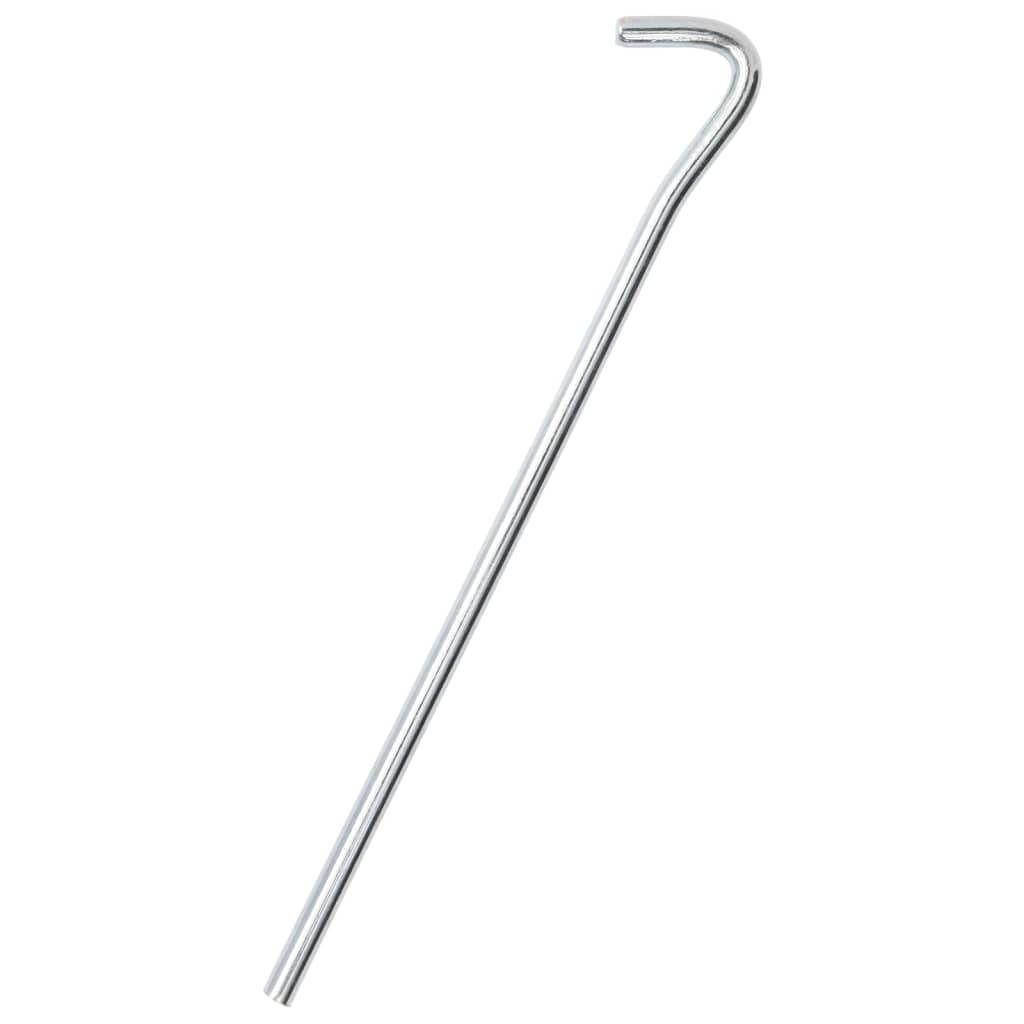 vidaXL Śledzie do namiotu, 50 szt., 23 cm, Ø7 mm, stal galwanizowana