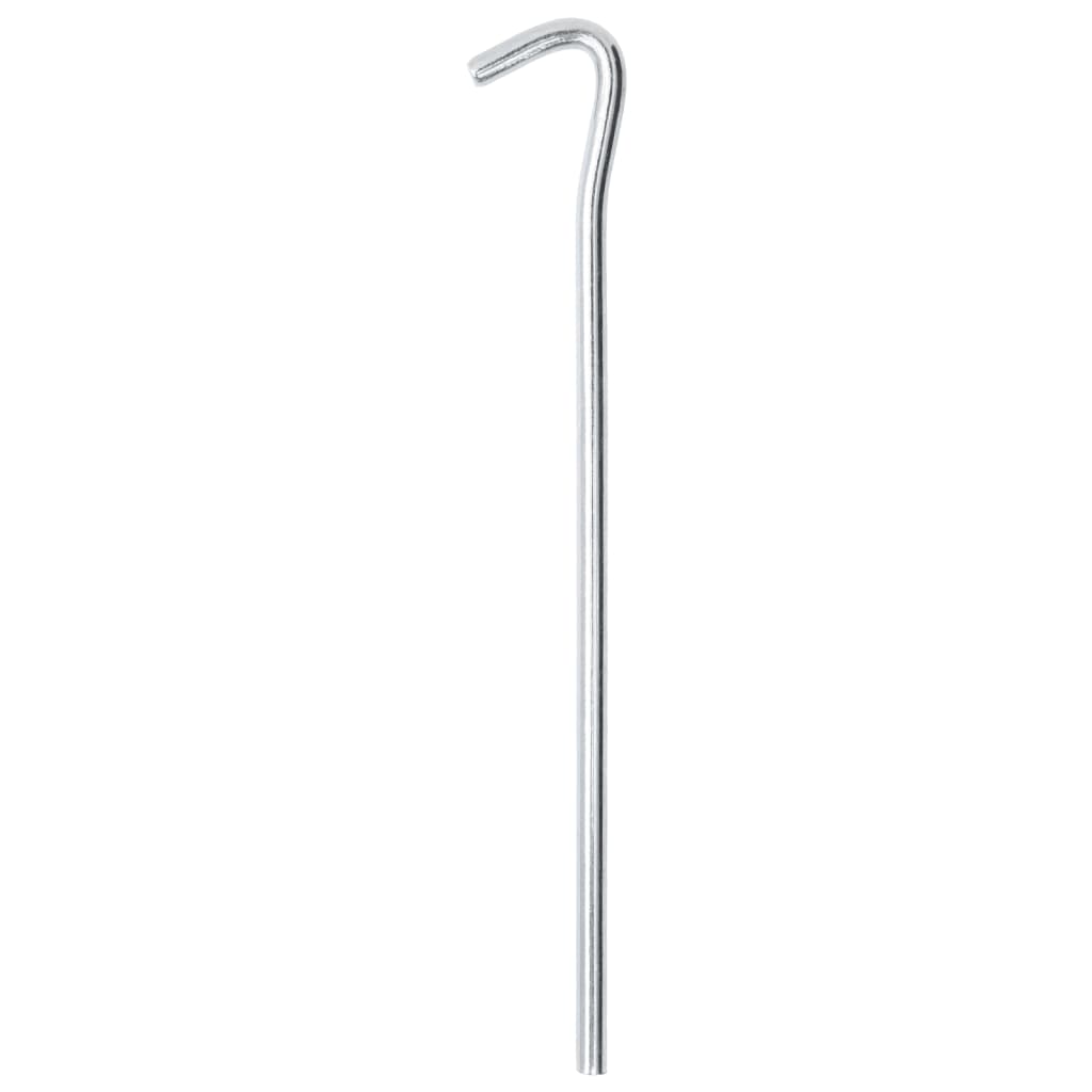 vidaXL Śledzie do namiotu, 25 szt., 23 cm, Ø7 mm, stal galwanizowana