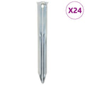 vidaXL Śledzie do namiotu, 24 szt., 17 cm, Ø20 mm, stal galwanizowana