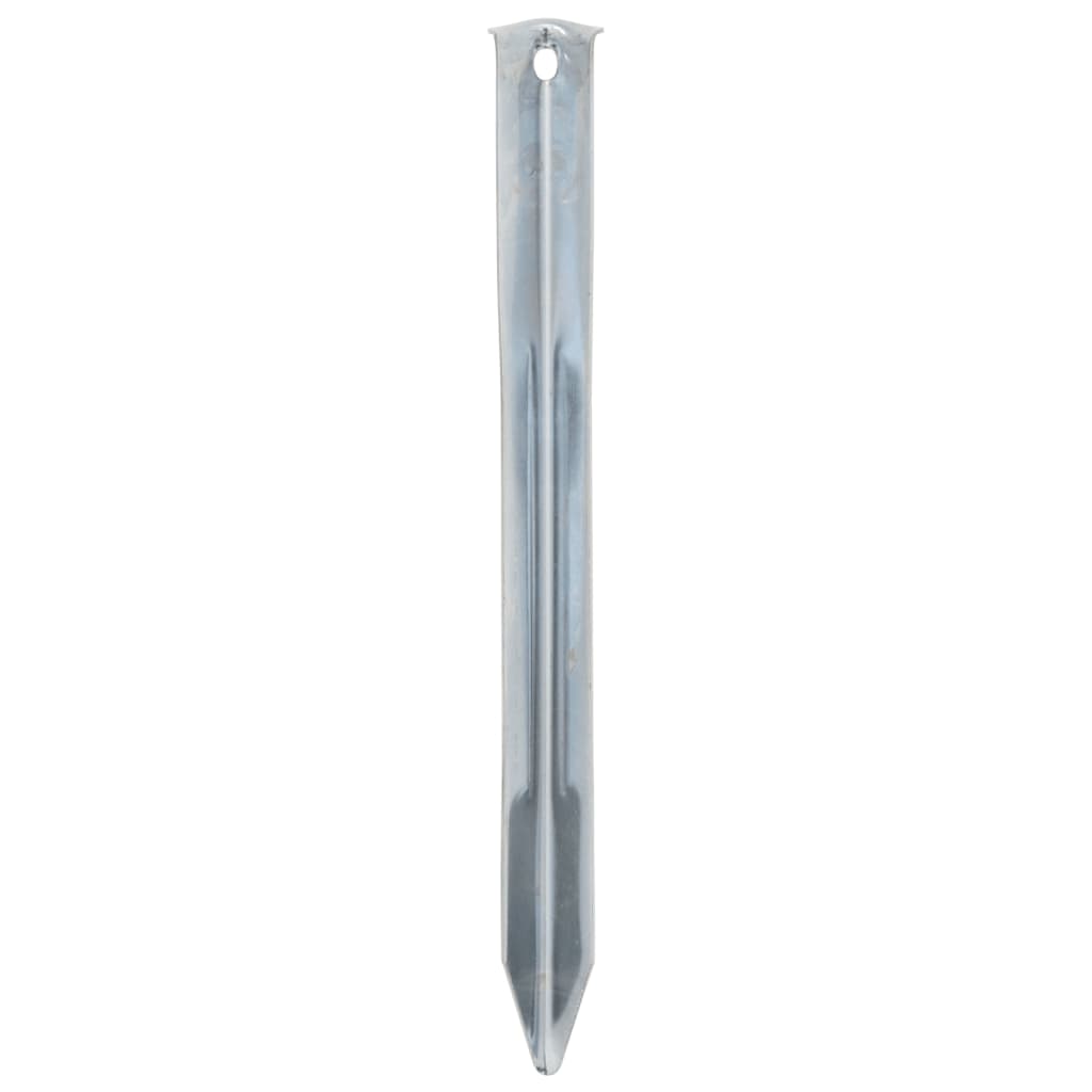 vidaXL Śledzie do namiotu, 24 szt., 22 cm, Ø20 mm, stal galwanizowana
