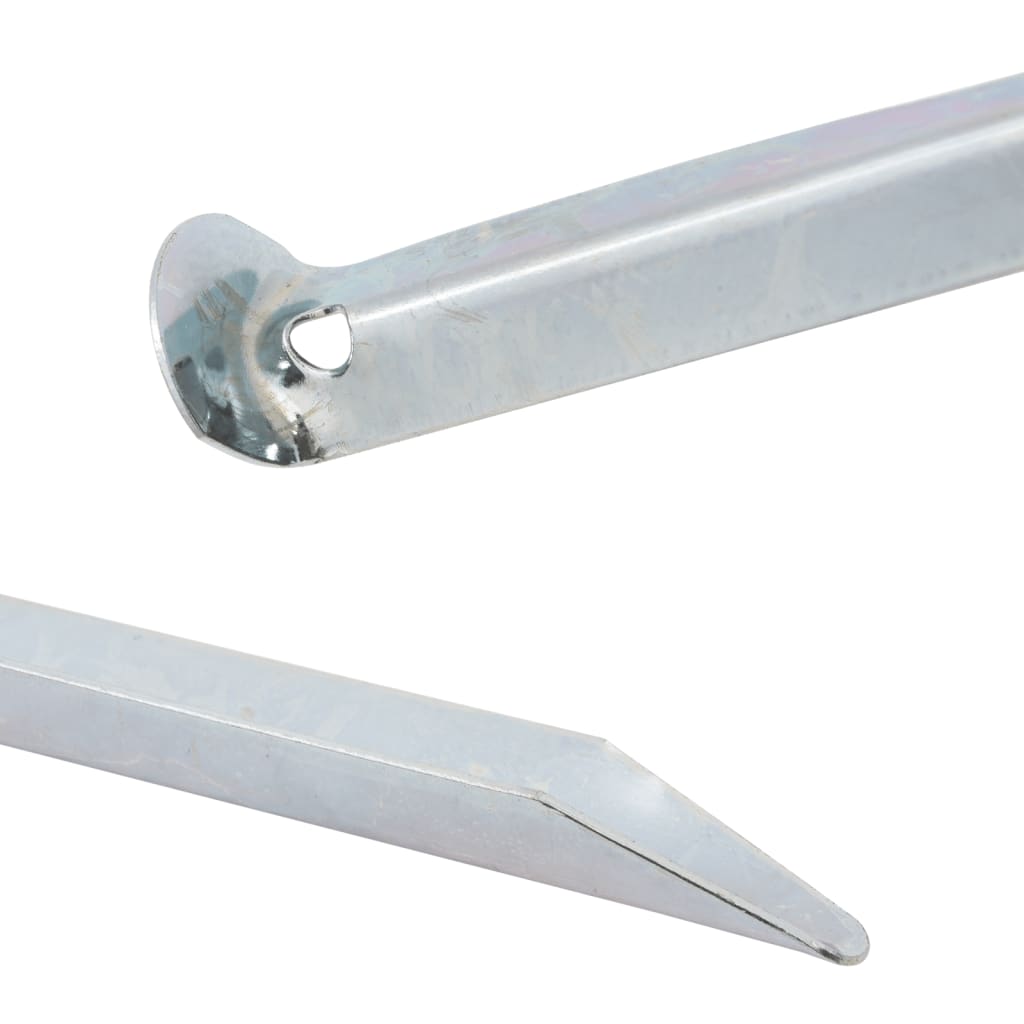 vidaXL Śledzie do namiotu, 24 szt., 30 cm, Ø20 mm, stal galwanizowana