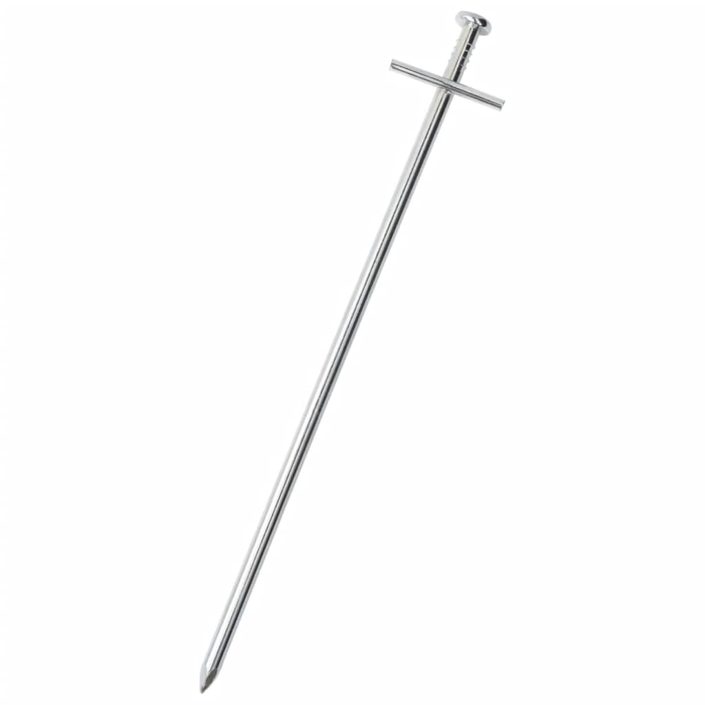 vidaXL Śledzie do namiotu, 24 szt., 23 cm, Ø6 mm, stal galwanizowana