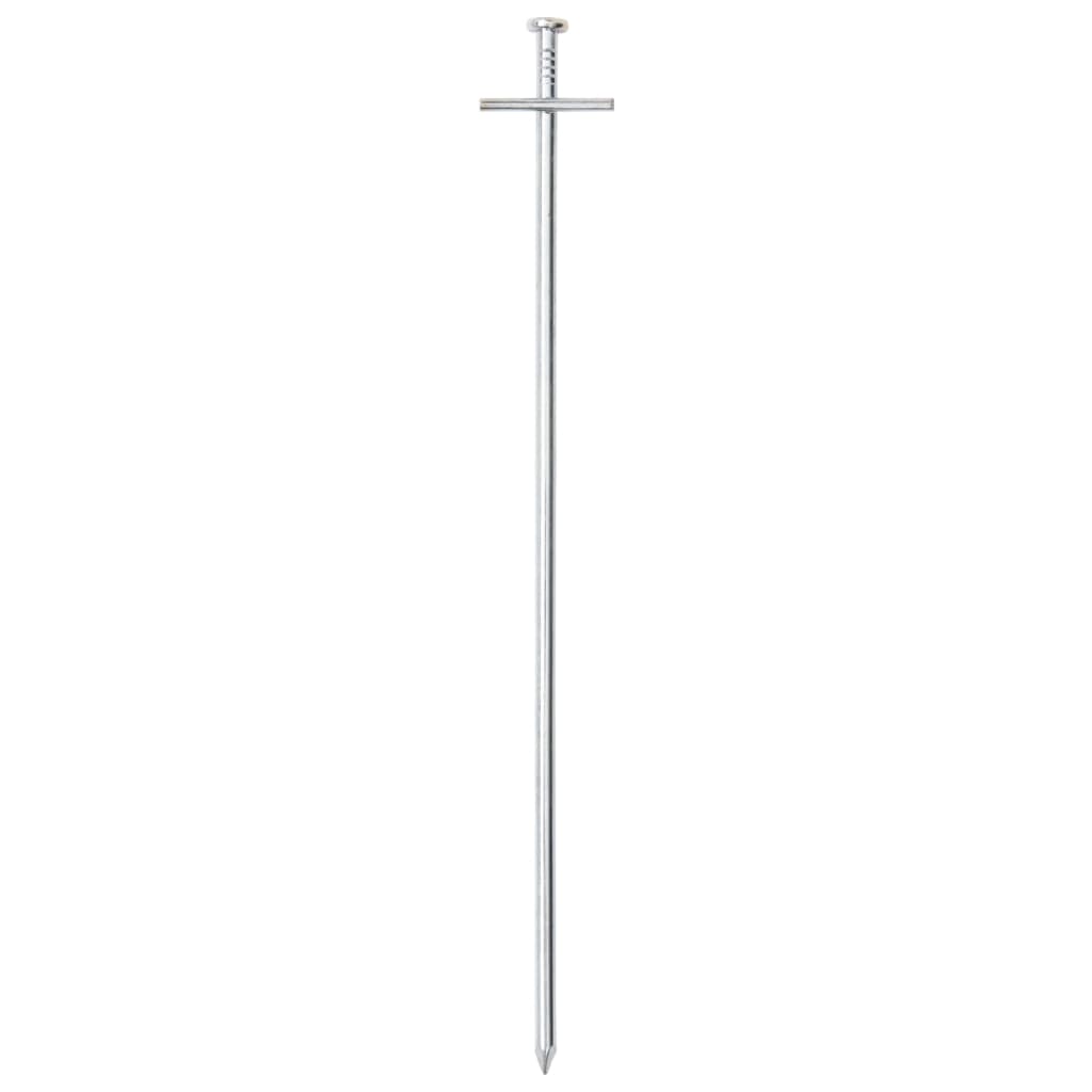 vidaXL Śledzie do namiotu, 24 szt., 29,5 cm, Ø6 mm, stal galwanizowana