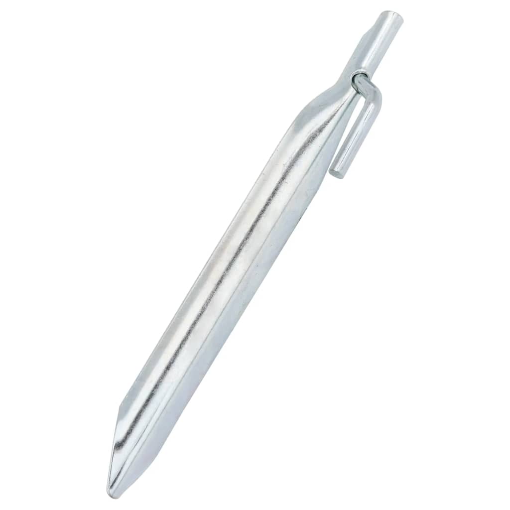vidaXL Śledzie do namiotu, 24 szt., kształt V, 17 cm, Ø20 mm, stal