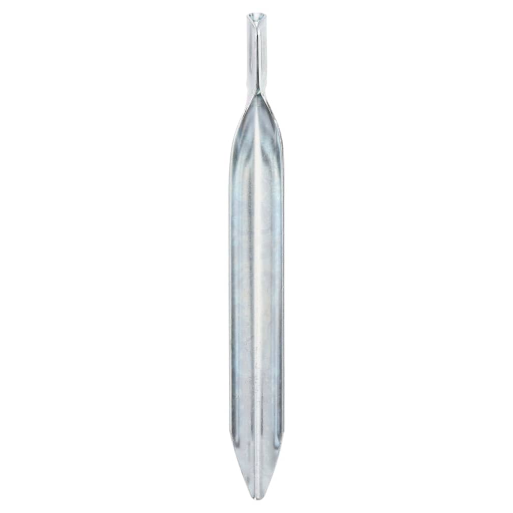 vidaXL Śledzie do namiotu, 24 szt., kształt V, 17 cm, Ø20 mm, stal