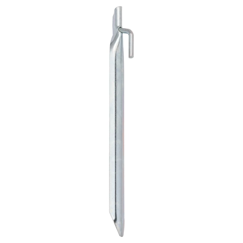 vidaXL Śledzie do namiotu, 24 szt., kształt V, 24 cm, Ø20 mm, stal