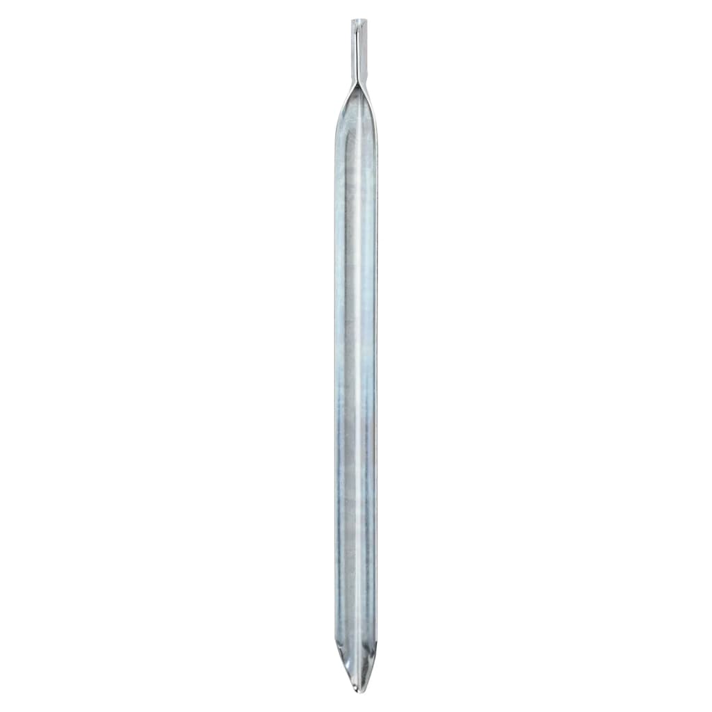 vidaXL Śledzie do namiotu, 24 szt., kształt V, 29,5 cm Ø20 mm, stal