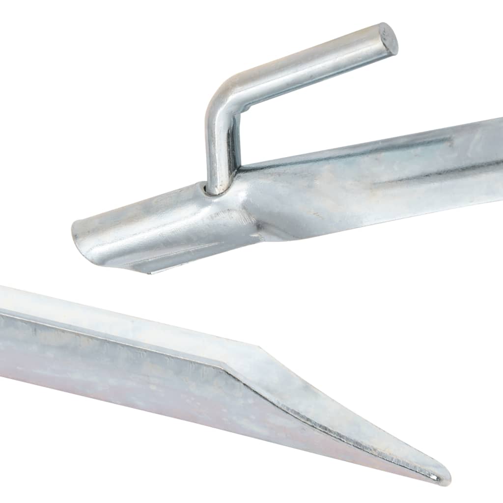 vidaXL Śledzie do namiotu, 24 szt., kształt V, 29,5 cm Ø20 mm, stal