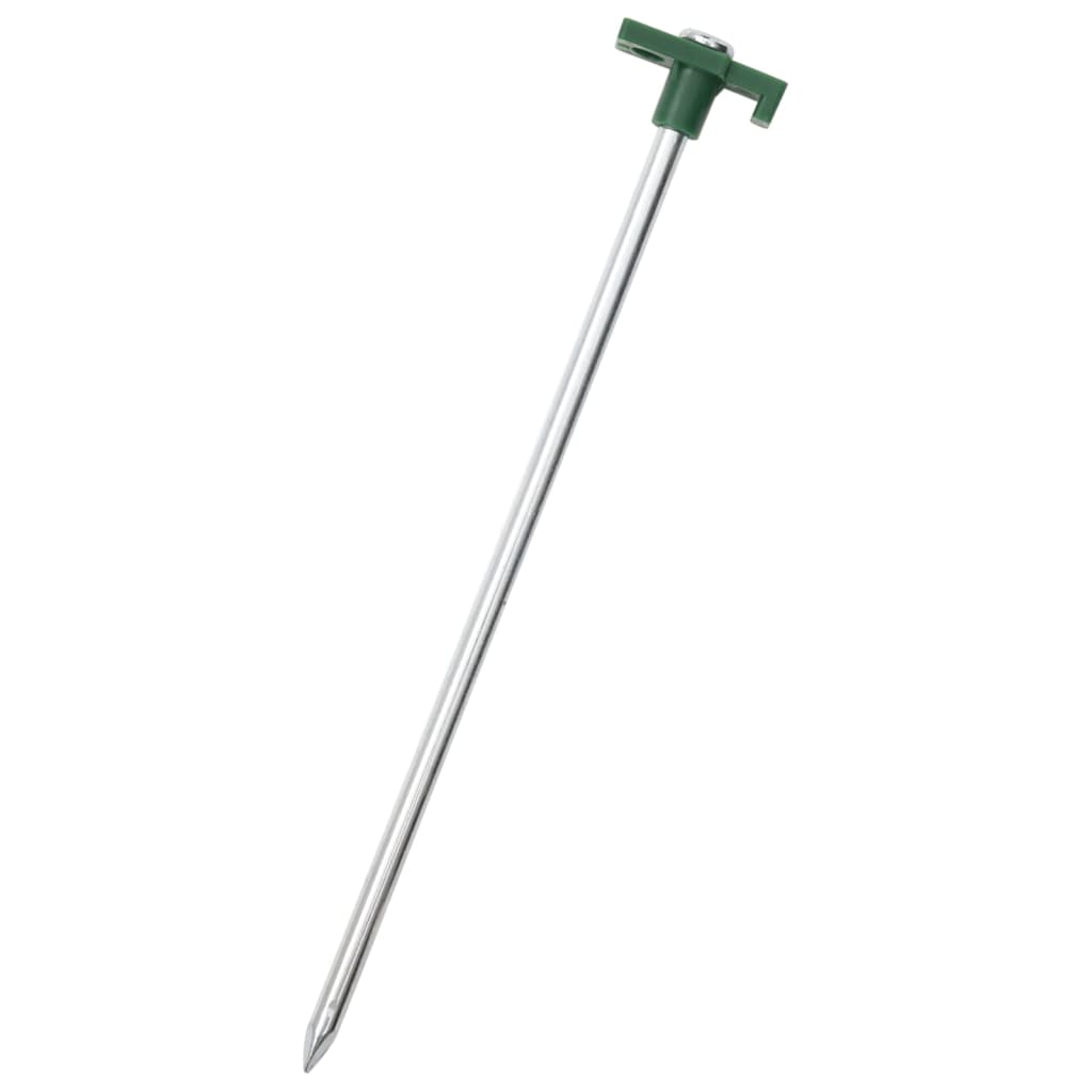 vidaXL Śledzie do namiotu, 12 szt., 25 cm, 7 mm, stal i PP