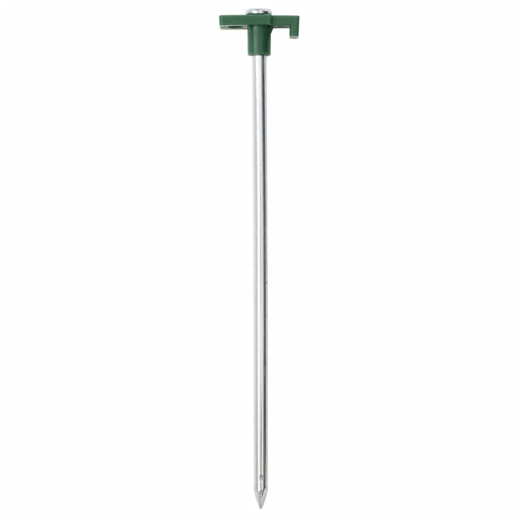 vidaXL Śledzie do namiotu, 12 szt., 25 cm, 7 mm, stal i PP
