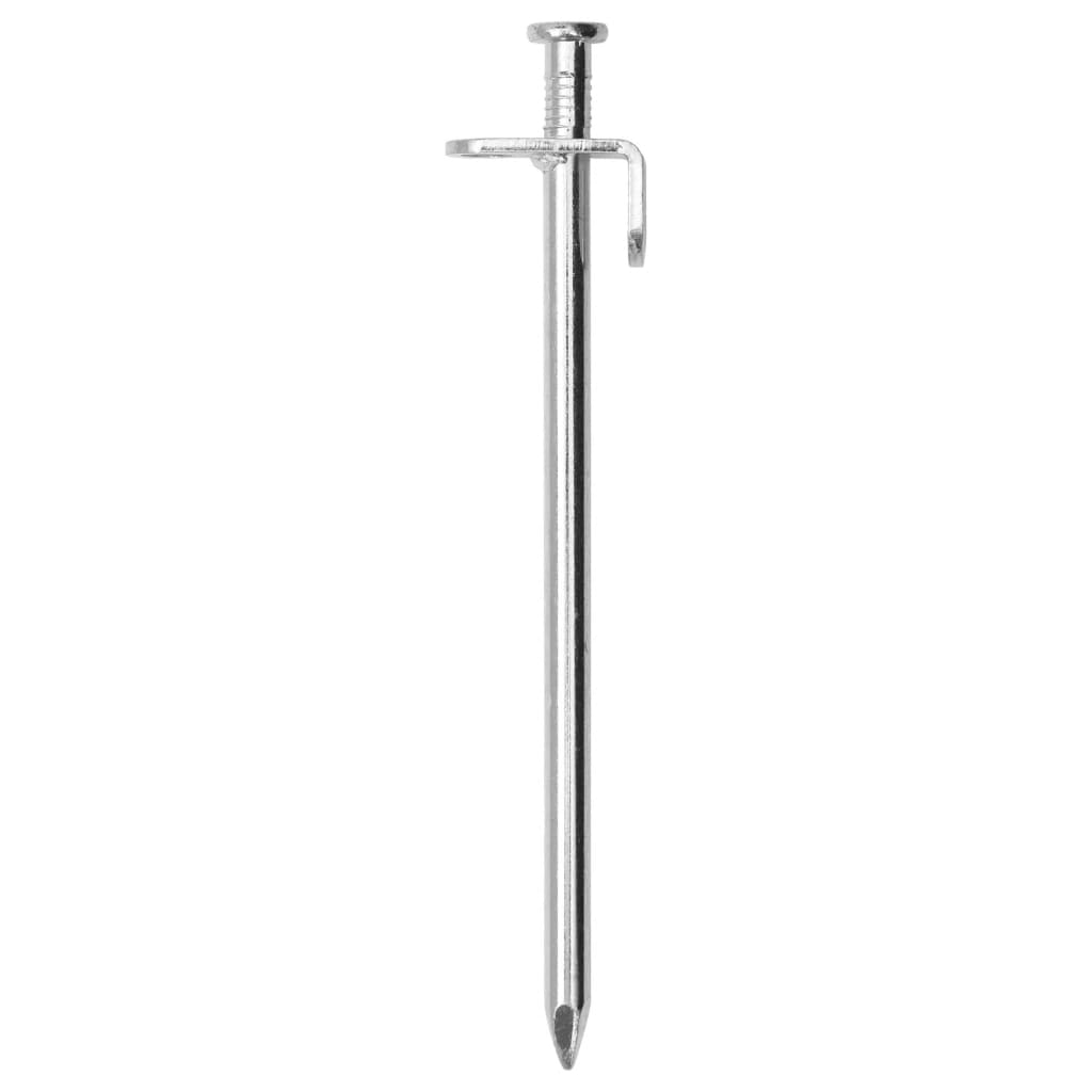 vidaXL Śledzie do namiotu, 24 szt., 19,5 cm, 8 mm, stal galwanizowana