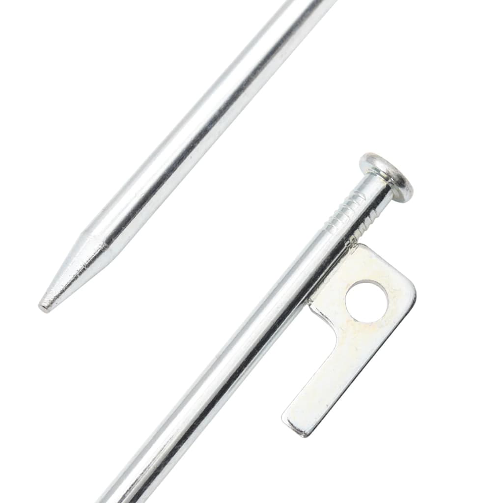 vidaXL Śledzie do namiotu, 24 szt., 20 cm, 9 mm, stal galwanizowana