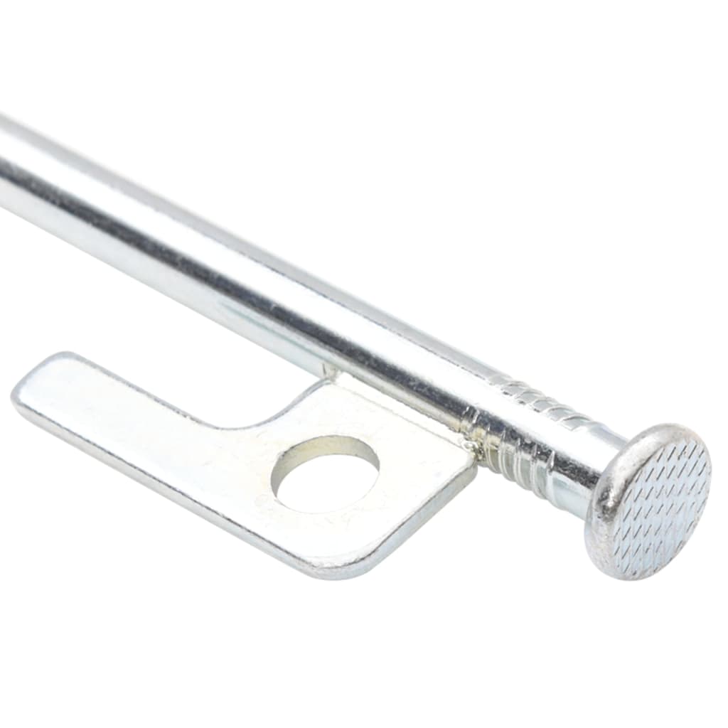 vidaXL Śledzie do namiotu, 24 szt., 20 cm, 9 mm, stal galwanizowana
