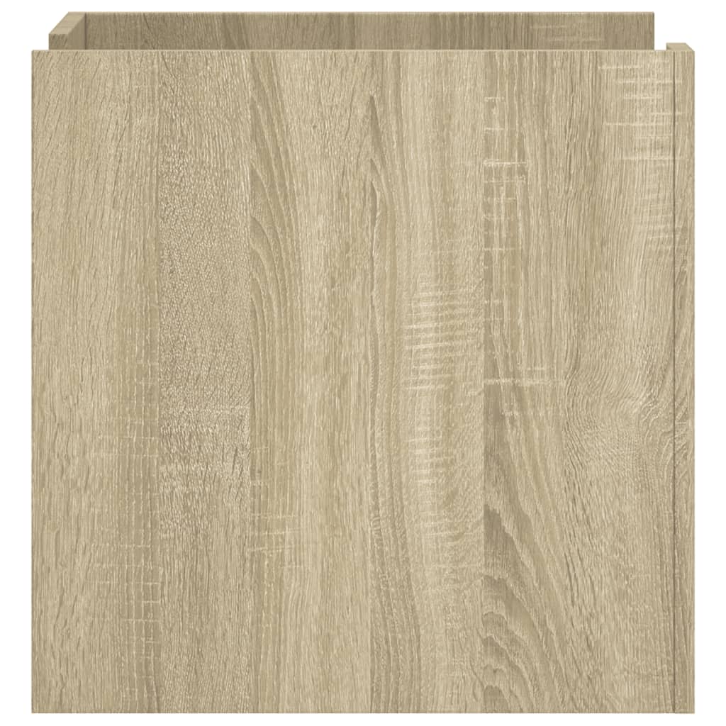 vidaXL Szafka nocna, dąb sonoma, 45x50x50 cm, materiał drewnopochodny