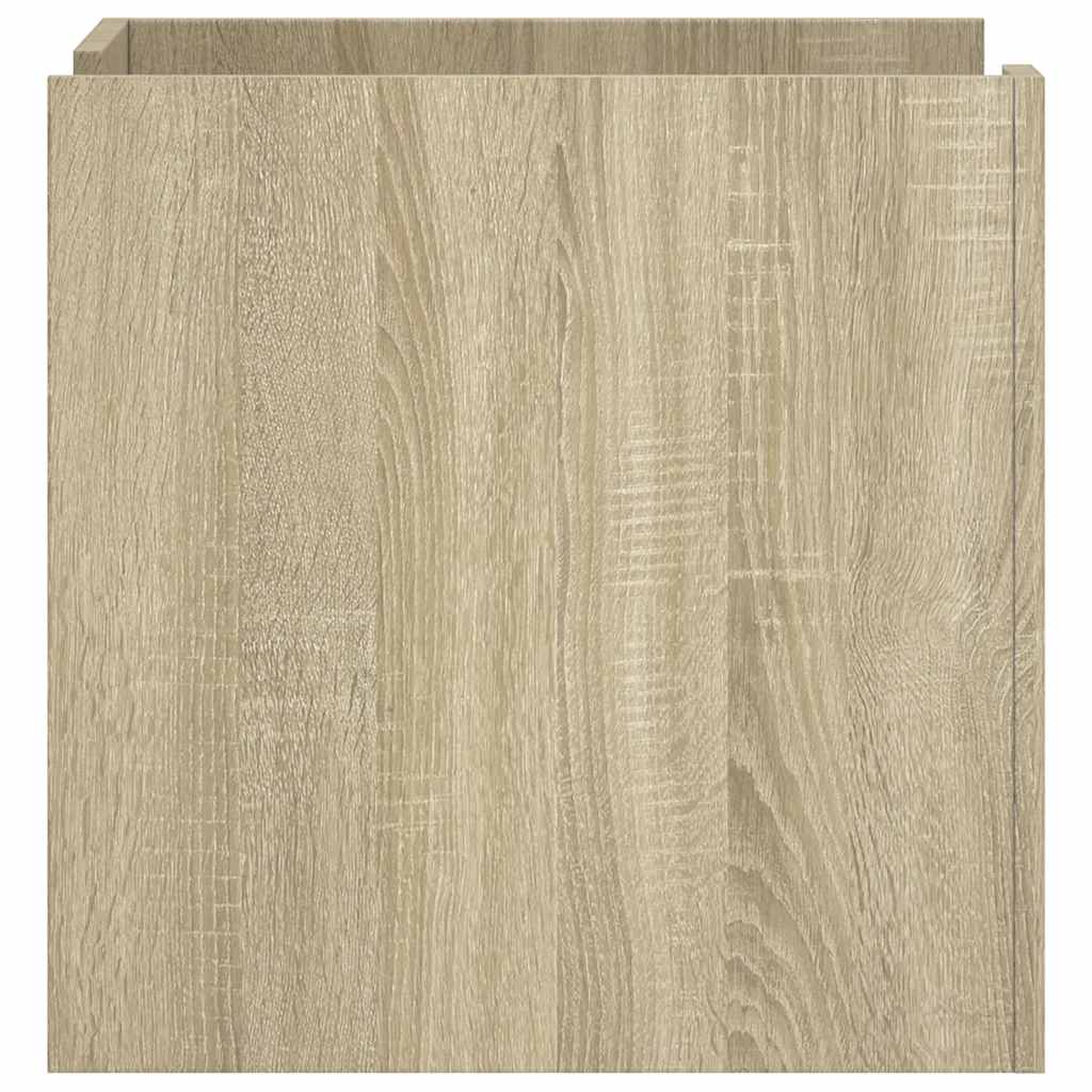 vidaXL Szafka nocna, dąb sonoma, 45x50x50 cm, materiał drewnopochodny