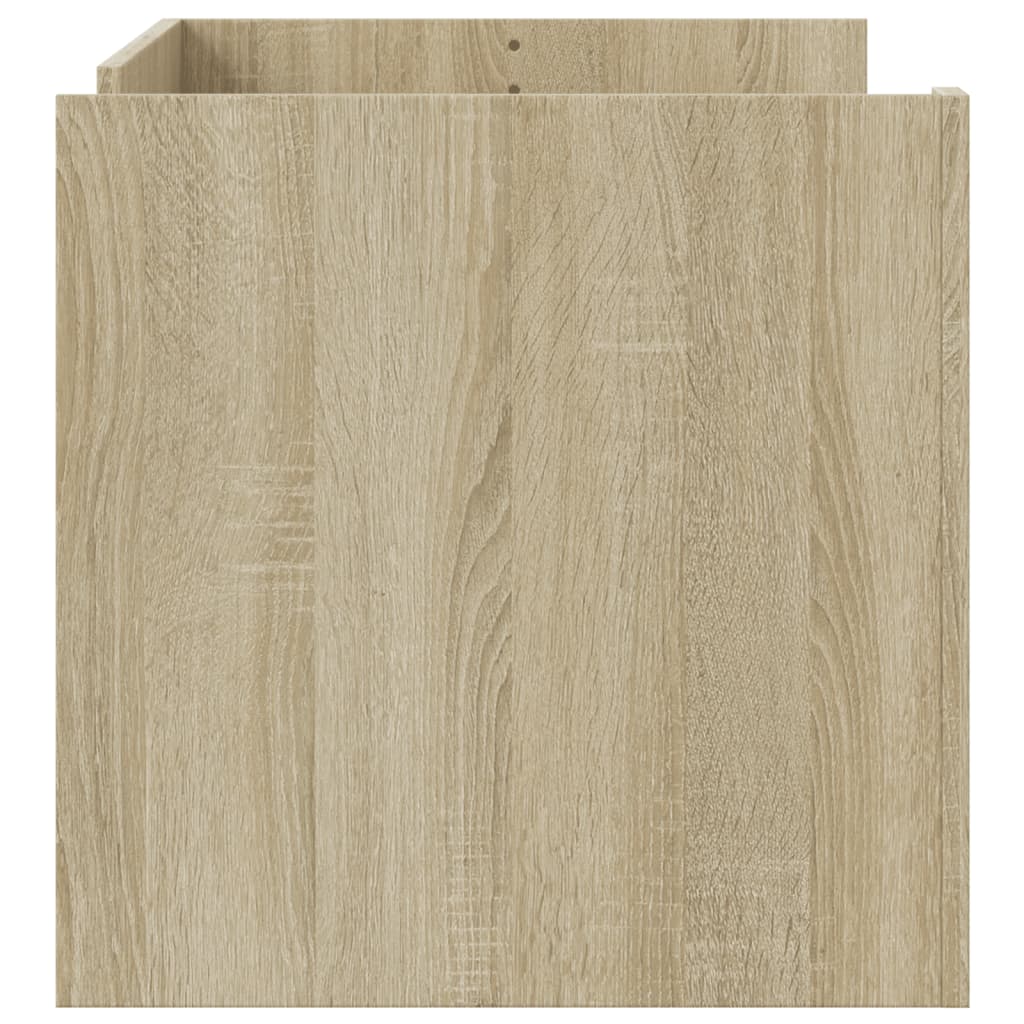 vidaXL Stolik kawowy, dąb sonoma, 100x50x50 cm materiał drewnopochodny