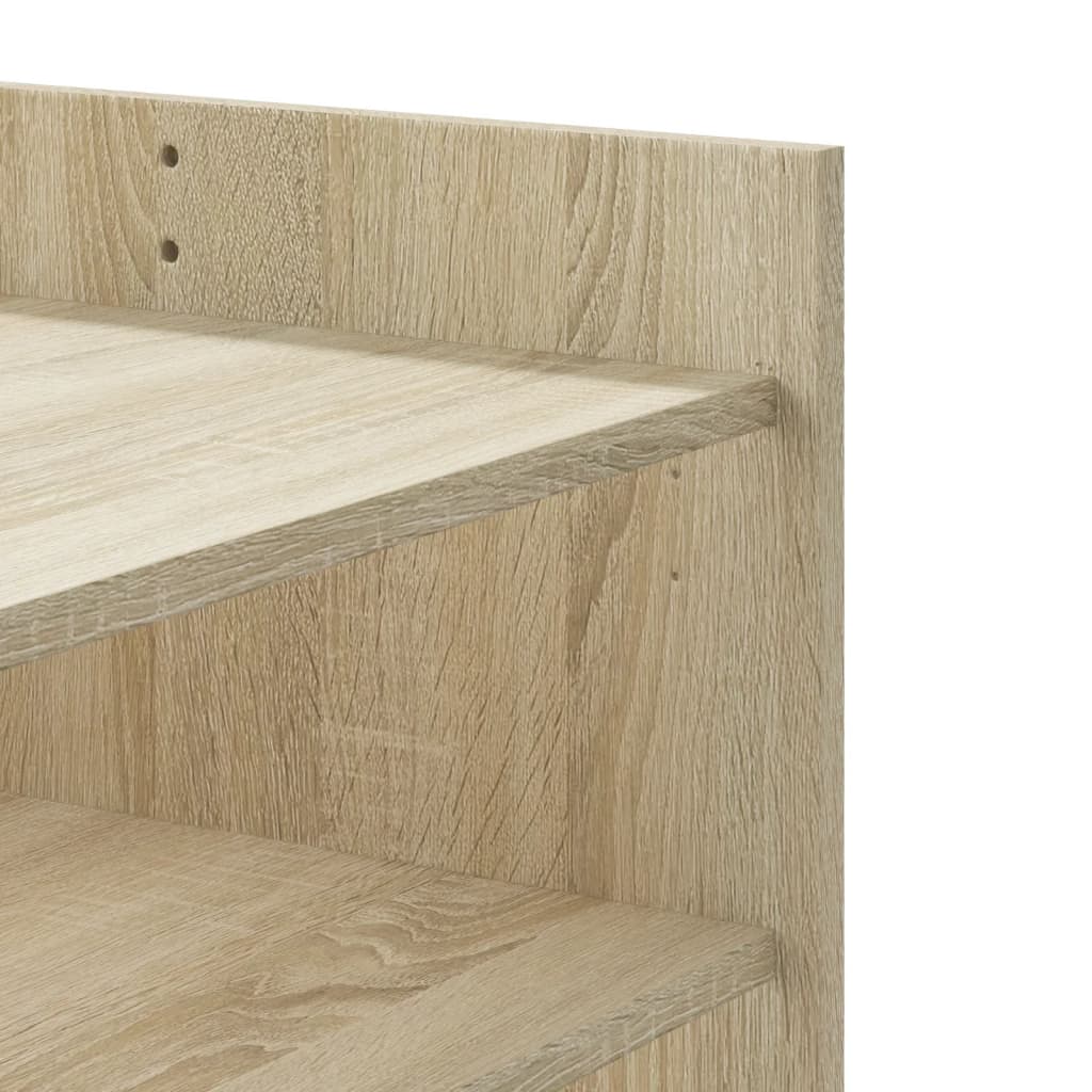 vidaXL Stolik kawowy, dąb sonoma, 100x50x50 cm materiał drewnopochodny