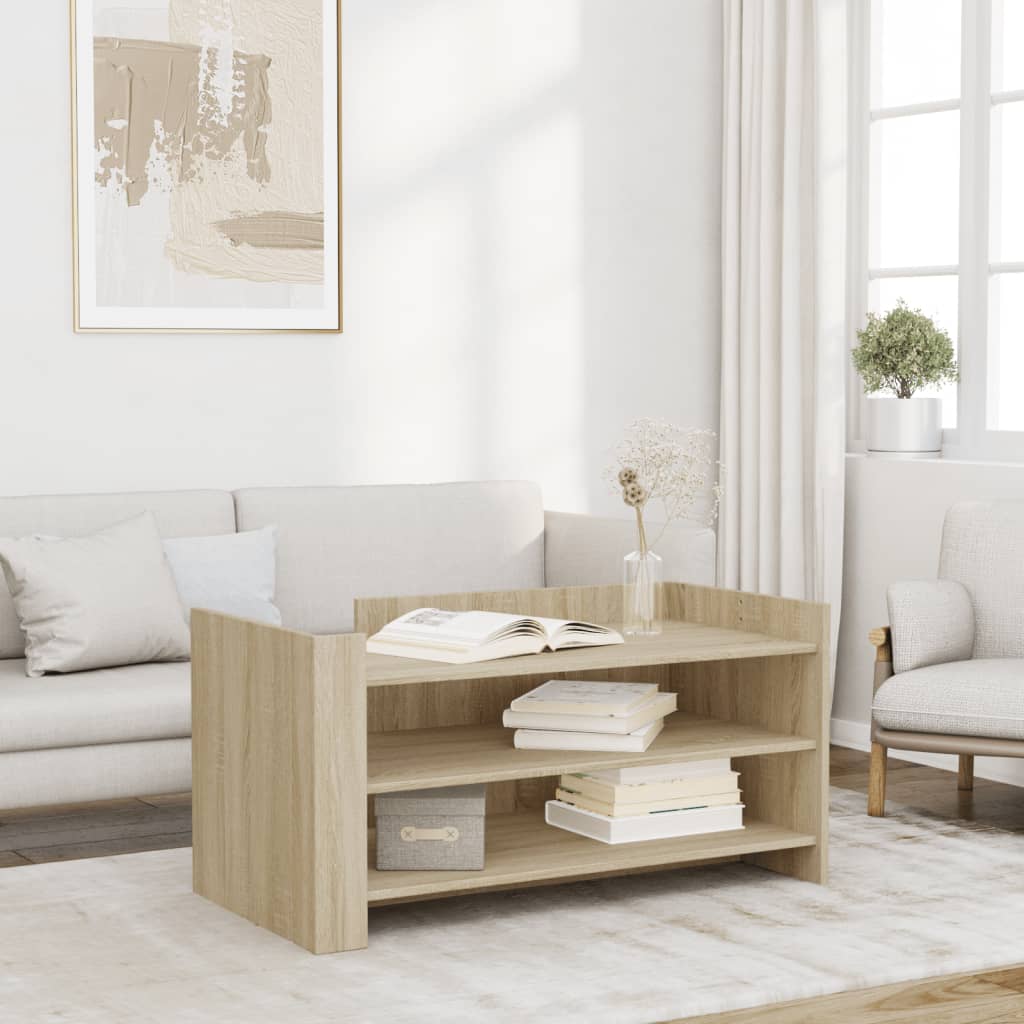 vidaXL Stolik kawowy, dąb sonoma, 100x50x50 cm materiał drewnopochodny