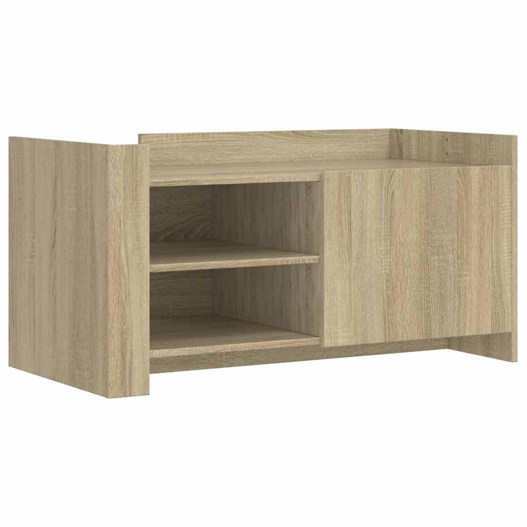vidaXL Stolik kawowy, dąb sonoma, 100x50x50 cm materiał drewnopochodny