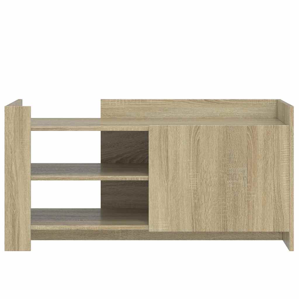 vidaXL Stolik kawowy, dąb sonoma, 100x50x50 cm materiał drewnopochodny