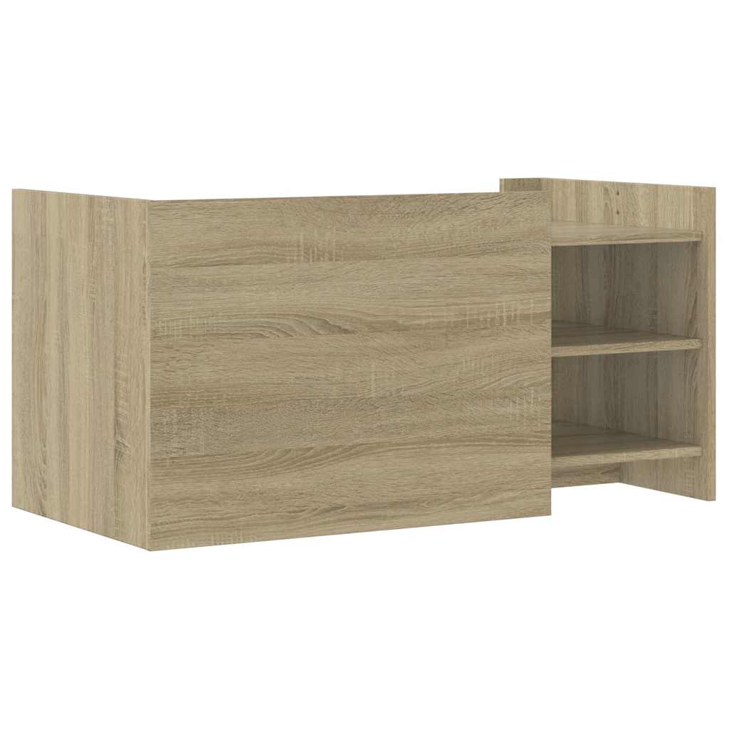 vidaXL Stolik kawowy, dąb sonoma, 100x50x50 cm materiał drewnopochodny