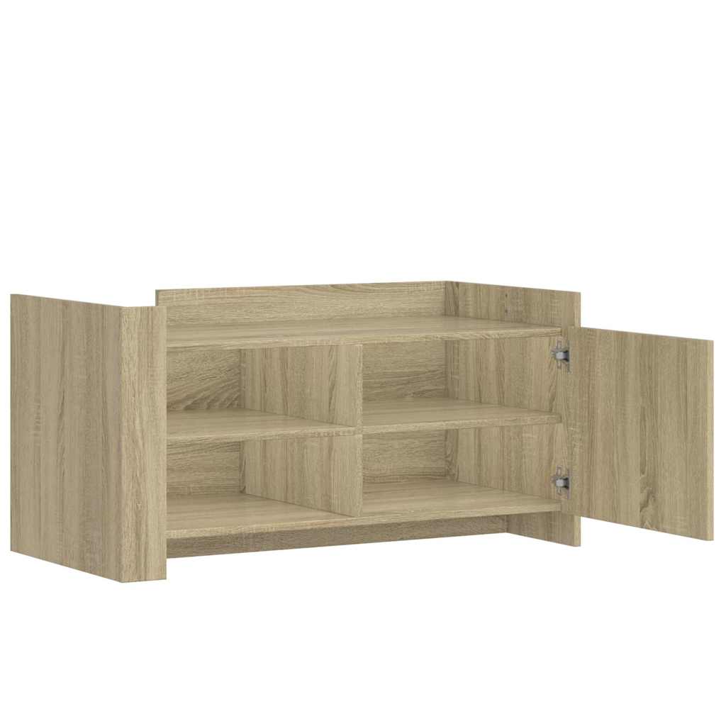 vidaXL Stolik kawowy, dąb sonoma, 100x50x50 cm materiał drewnopochodny