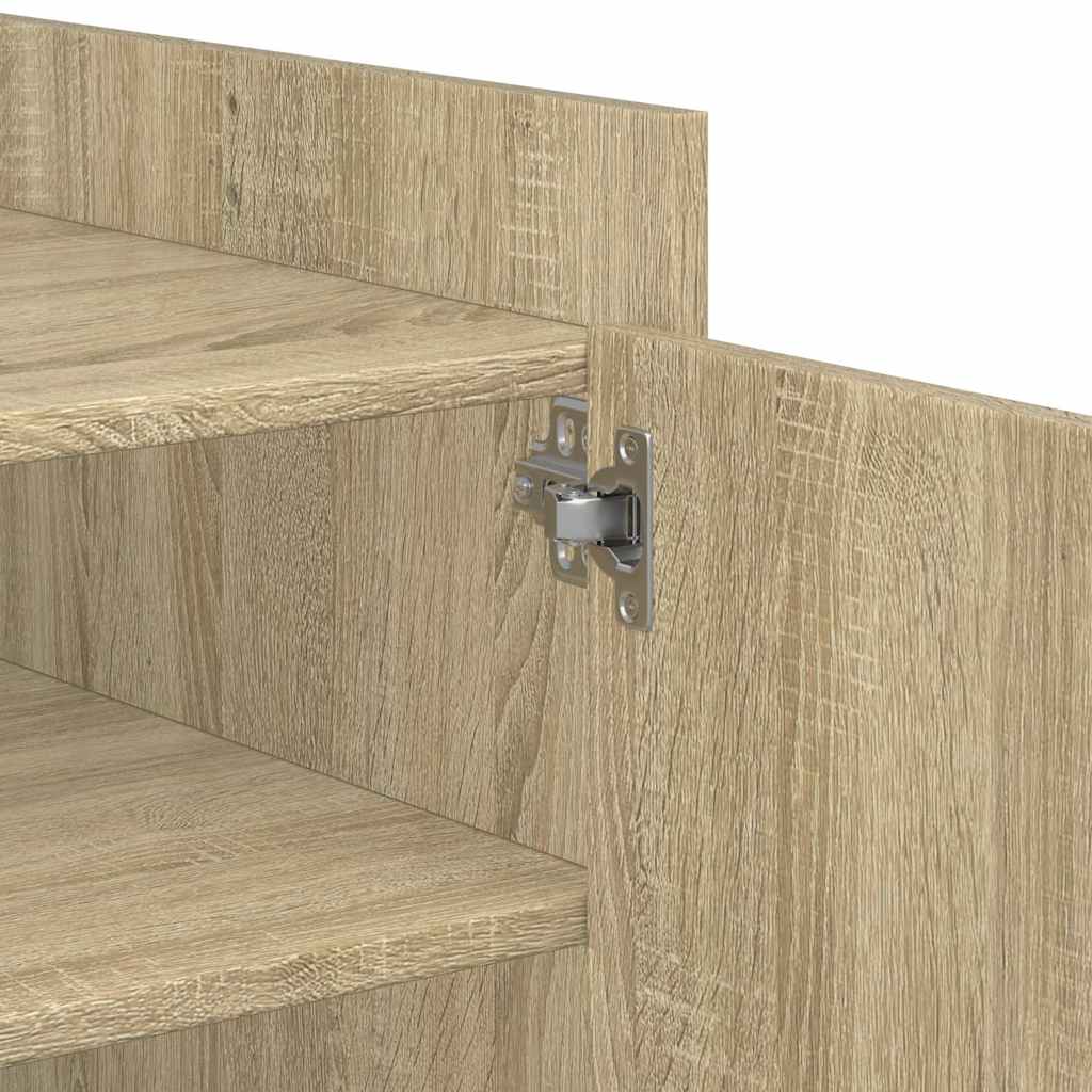 vidaXL Stolik kawowy, dąb sonoma, 100x50x50 cm materiał drewnopochodny