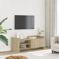 vidaXL Szafka pod telewizor, dąb sonoma, 100x35x40 cm
