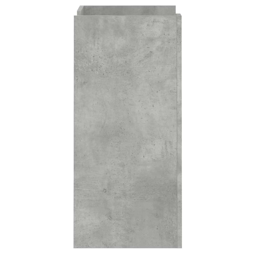 vidaXL Szafka, szarość betonu, 45x35x75 cm, materiał drewnopochodny