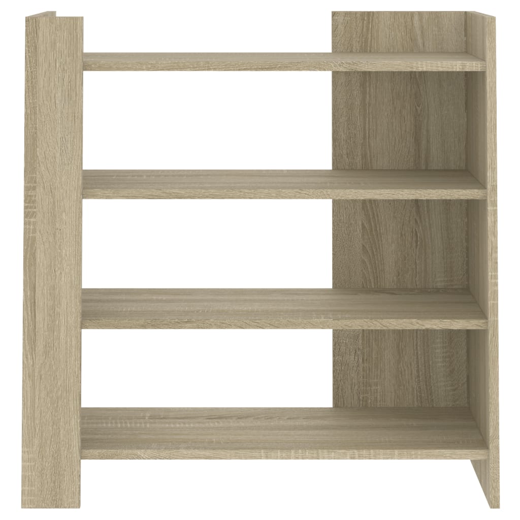 vidaXL Szafka, dąb sonoma, 73,5x35x75 cm, materiał drewnopochodny