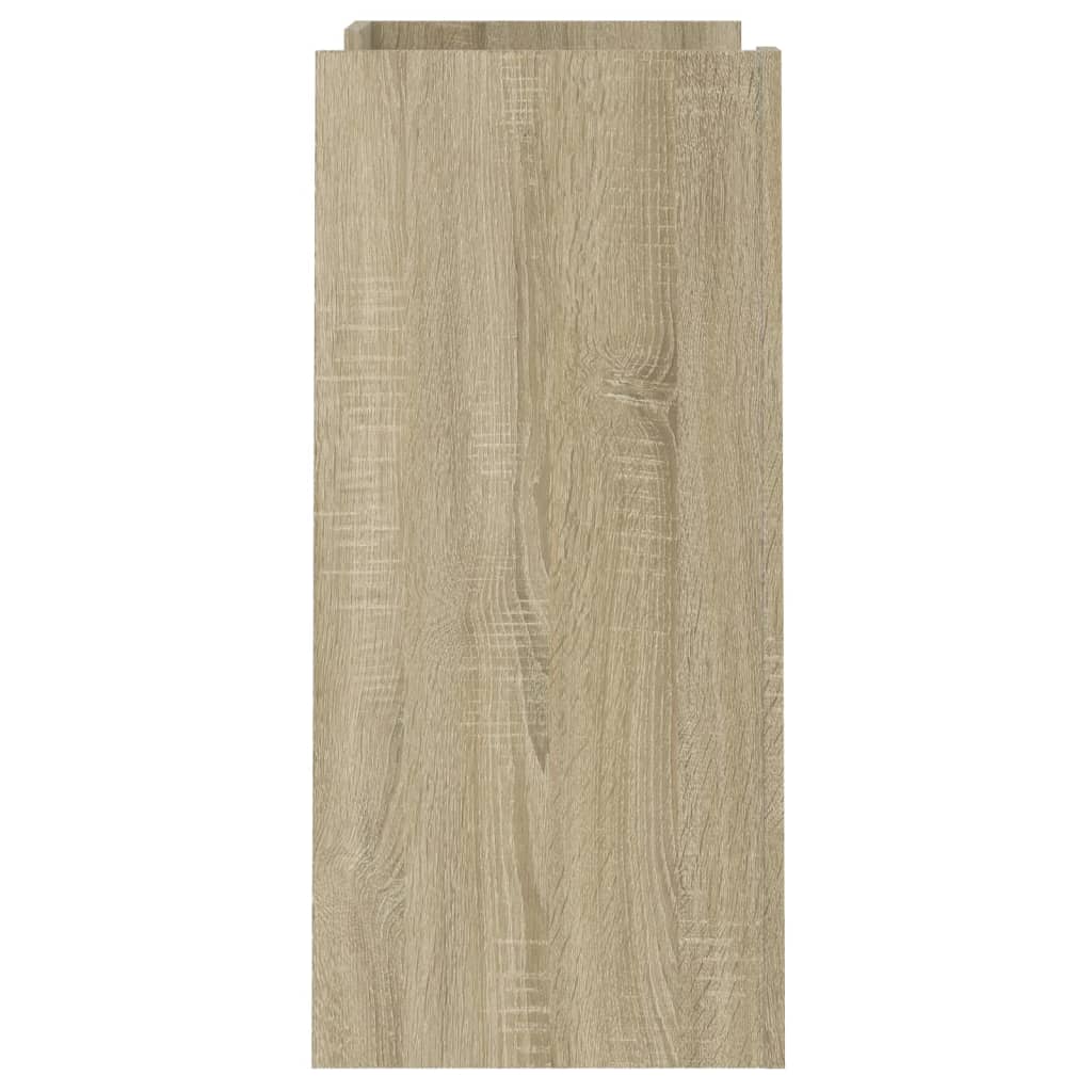 vidaXL Szafka, dąb sonoma, 73,5x35x75 cm, materiał drewnopochodny
