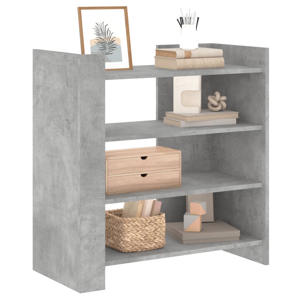 vidaXL Szafka, szarość betonu, 73,5x35x75 cm, materiał drewnopochodny